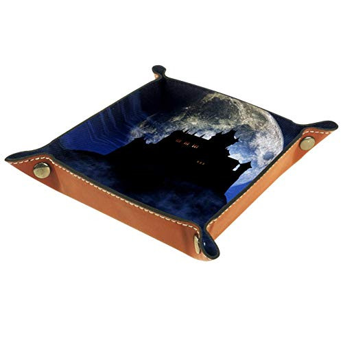 Castle Dice Tray Dice Rolling Tray Holder Storage Box Dice Tray for RPG DND Table Games Dice Tray