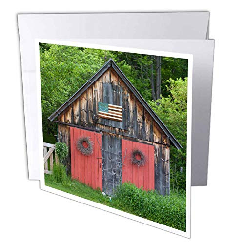 3dRose Vermont  Searsburg  Cottage on spring evening - US46 PSO0005 - Paul Souders - Greeting Cards  6 x 6 inches  set of 12 -gc_95037_2-