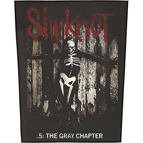 Slipknot Men s The Gray Chapter Back Patch Black