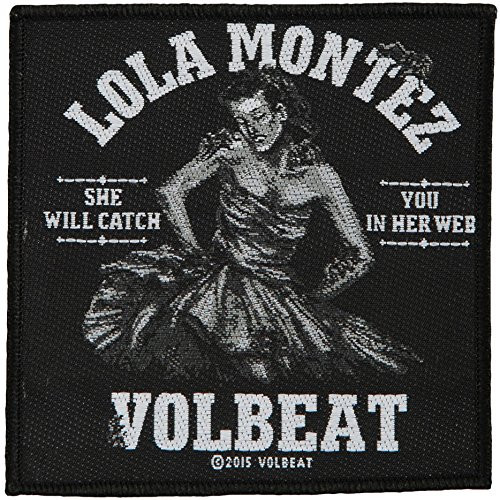 Volbeat Men s Lola Montez Woven Patch Black