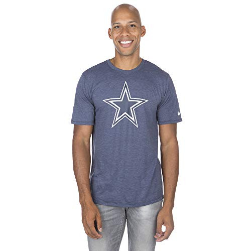 NFL Dallas Cowboys Mens Nike Tri-Vault Logo Tee  Navy  Medium