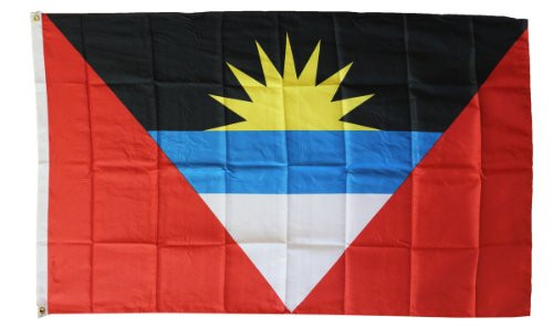 Antigua and Barbuda - 3  x 5  Dura-Poly Polyester World Flag by Flagline