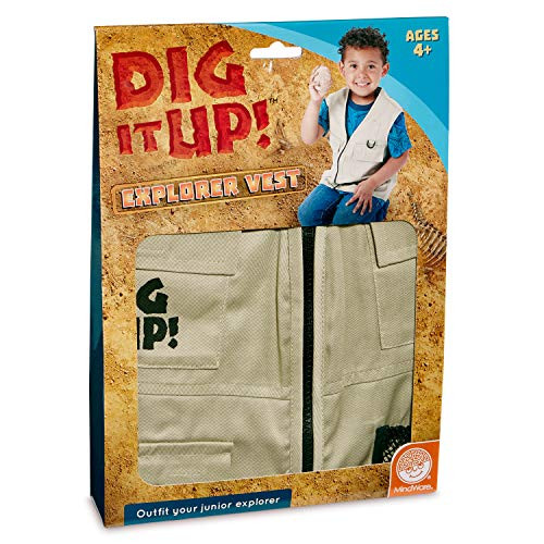 MindWare Dig It Up! Explorer Vest Excavation kit