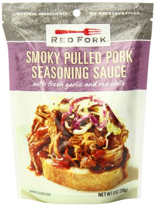Red Fork Seasoning Sauce Smoky Pulled Pork 8 Ounce -Pack of 6- Red Fork Seasoning Sauce Smoky Pulled Pork 8 Ounce -Pack of 6-