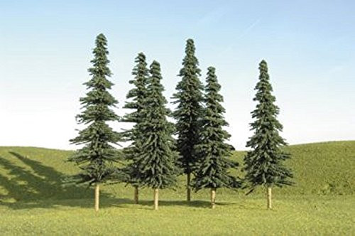 Bachmann Industries Scene Scapes Trees 2"- 4" Spruce Trees N Scale Train (36 Piece)