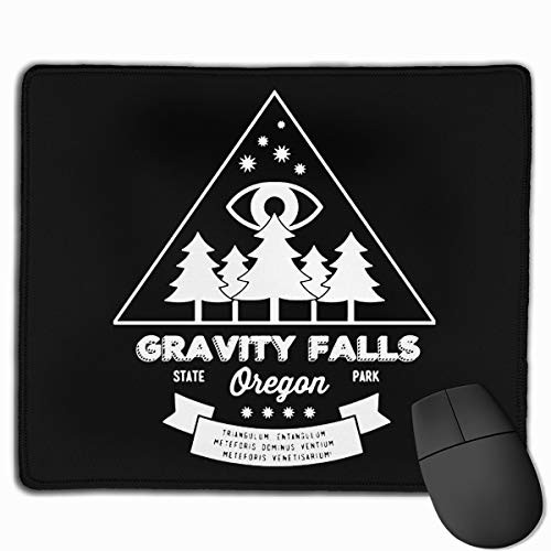 Visit Gravity Falls Mouse Pads Non-Slip Gaming Office Mouse Pad Rectangular Rubber Mouse Pad