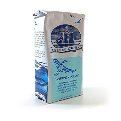 Erie Island Jamaican Me Crazy Ground Coffee - Light Roast - 12 Ounce Ground