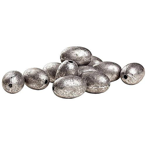 Rig Em Right Waterfowl Egg Weights for Custom Rig Em Right or Texas Style Decoy Anchors -6-oz Weights Per Dozen-