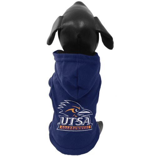 NCAA Texas San Antonio Roadrunners Cotton Lycra Hooded Dog Shirt  XX-Large