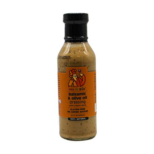 Vino De Milo Balsamic and Olive Oil with Chianti Dressing  12 Ounce