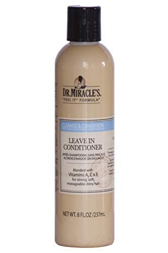 Dr. Miracles Cleanse  and  Condition Leave-In Conditioner 8oz -2 Pack-