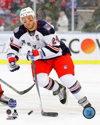 NHL Ryan Callahan New York Rangers Action A Yankee Stadium Photo  2 -Size  8 inch x 10 inch-