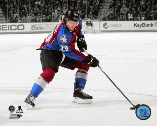 NHL Nathan MacKinnon Colorado Avalanche 2013-2014 Spotlight Photo -Size  8 inch x 10 inch-