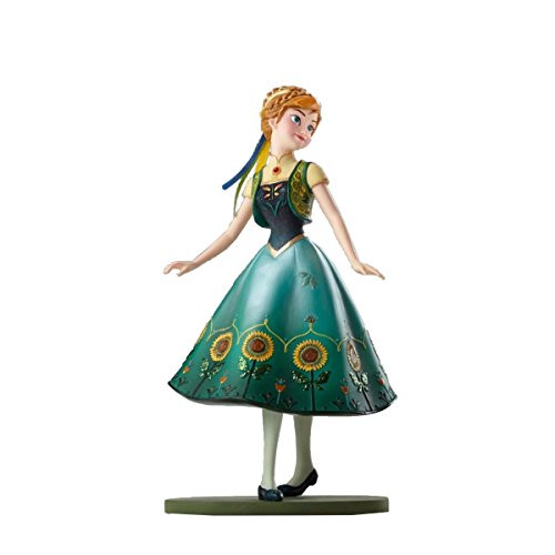 Enesco Disney Showcase Anna as Seen in Frozen Fever Stone Resin Figurine
