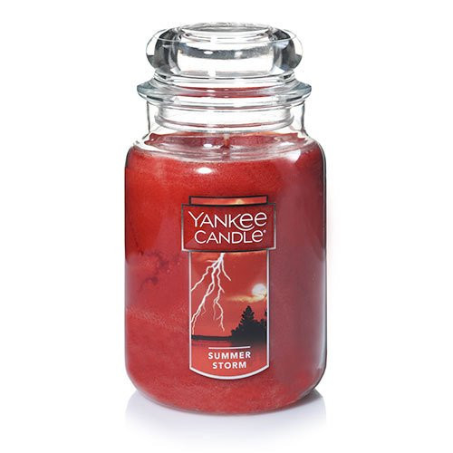 Yankee Candle Summer Storm Large Jar Candle, Fresh Scent