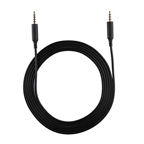 FAMKIT Male to Male Audio Cable Compatible with Logitech Astro A10 A40 A30 A50 Head-Mounted Gaming Headset