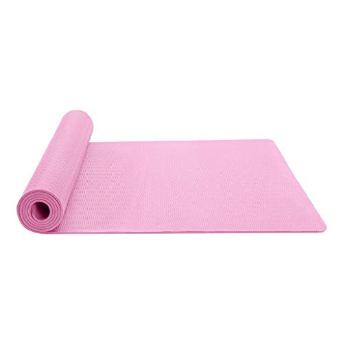 GuangYuan Yoga Mat Classic Pro Yoga Mat TPE Eco Friendly Non Slip Fitness Exercise Mat -Pink- GuangYuan Yoga Mat Classic Pro Yoga Mat TPE Eco Friendly Non Slip Fitness Exercise Mat -Pink-
