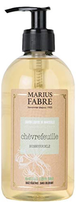 Savon de Marseille Liquid Soap Honeysuckle 16.9 Fl Oz Marius Fabre