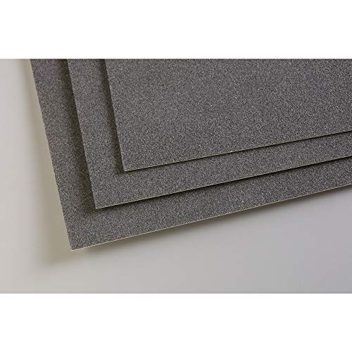 Clairefontaine PastelMat Paper Pack 5sh 24x32-Anthracite  24 x 32 cm  Anthracite