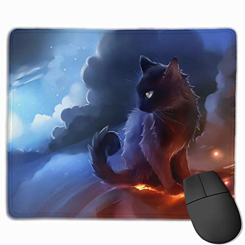 Mouse Pad Cartoon cat Mousepad Non-Slip Rubber Gaming Mat Rectangle Mouse Pad