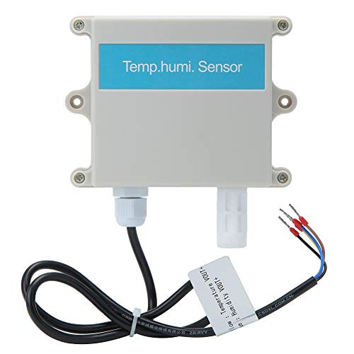 Mootea Temperature Sensors Wall-mounted Temperature and Humidity Transmitter Sensor Temperature Humidity Environment Test for Greenhouse