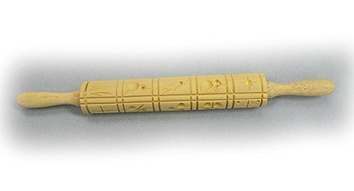 Bethany Housewares 465 Springerle Rolling Pin