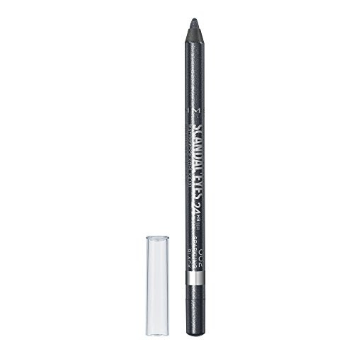Rimmel Scandaleyes Waterproof Kohl Kajal Liner  Sparkling Black  0.04 Fluid Ounce