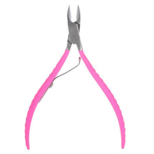 ANGGREK Professional Stainless Steel Cuticle Trimmer Cuticle Nippers Nail Clippers Dead Skin Remover Cuticle Cutter Manicure Pedicure Tool for Home and Salon