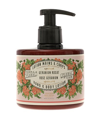 Panier des Sens Hand  and  Body Lotion  Rose Geranium  10.1 Ounce