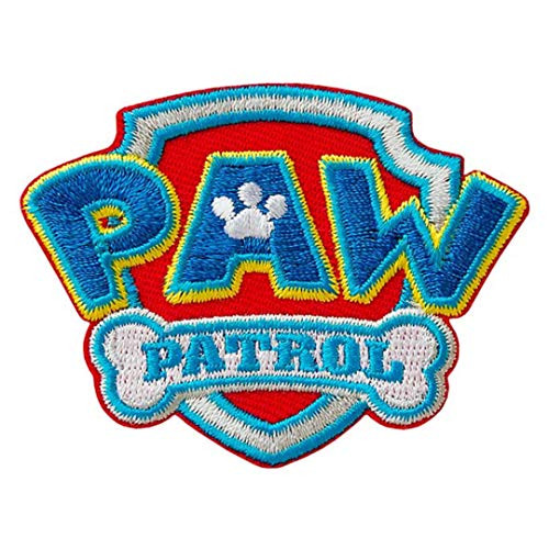 Paw Patrol Logo Thermoadhesive Patch Mono-Quick