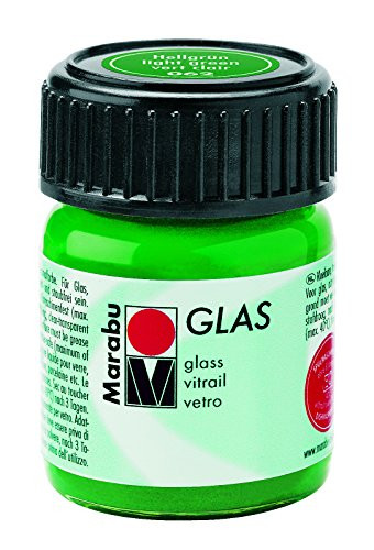 Marabu 062 15ml Glas Paint  Light Green