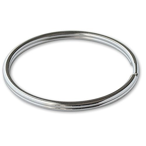 Lucky Line 3" Nickel Plated Split Ring; 25 per box (79100)