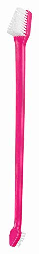 Trixie Pack of 4 Toothbrush Set  Dogs  23 cm -2 Handles 4 Heads-
