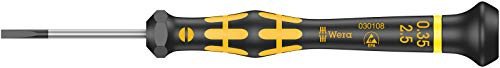 Wera 05030108001 1578 A Kraftform Micro Screwdriver  0.35 x 2.5