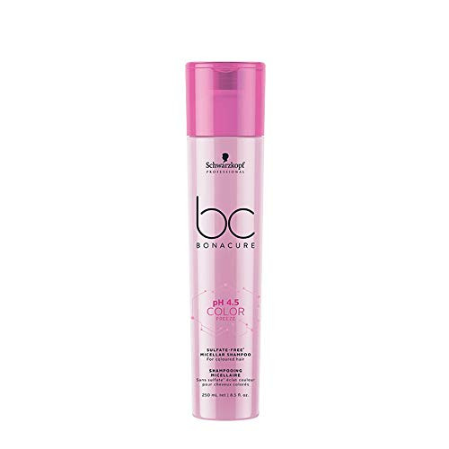BC Bonacure by Schwarzkopf pH 4.5 Color Freeze Micellar Sulfate-Free Shampoo 250ml BC Bonacure by Schwarzkopf pH 4.5 Color Freeze Micellar Sulfate-Free Shampoo 250ml