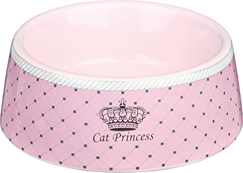 Trixie Cat Princess Ceramic Bowl  12 cm