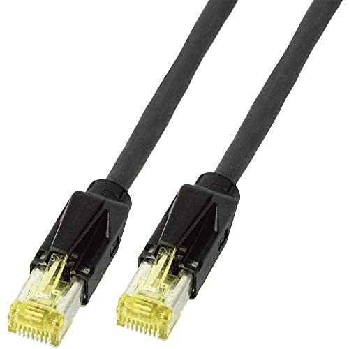 EFB Elektronik 1 m RJ45 1 m Black Network Cable  Network Cable RJ45 Patch Cable  RJ-45 RJ-45  Black-