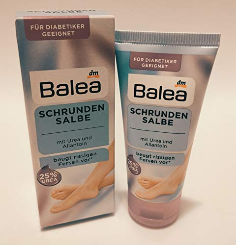 Balea Feet Cracked Ointment 25 percent  urea  50 ml - German Product