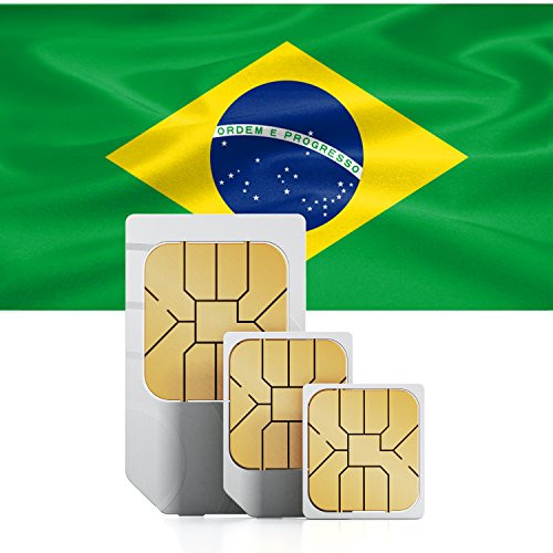 travSIM Prepaid 3 GB Fast Internet Data SIM Card for Brazil Valid for 30 Days - Standard Micro Nano  Three UK Brazil SIM Card  Free Roaming in 71 Plus  Countries