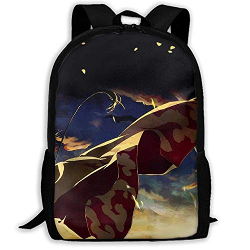 SWEET TANG Basic Laptop Backpack Stylish Bookbag Durable Uzumaki Naruto Ultimate Ninja Laptop Backpack with Padded Straps for High School College Gift