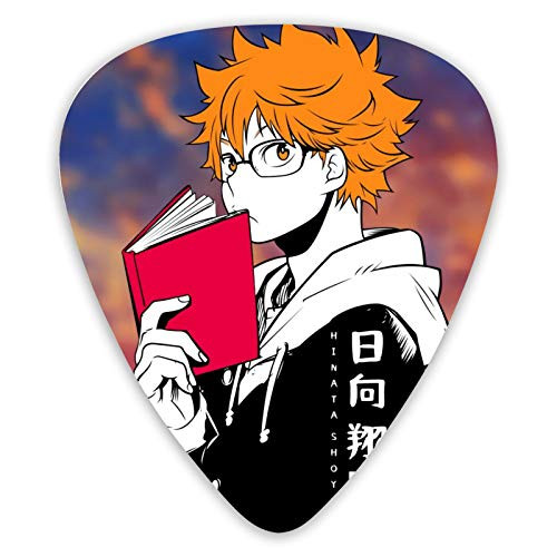 Haikyuu Anime Guitar Pick Personalized Guitar Pick Graphic Picks -12 Pack- For Electric Guitar