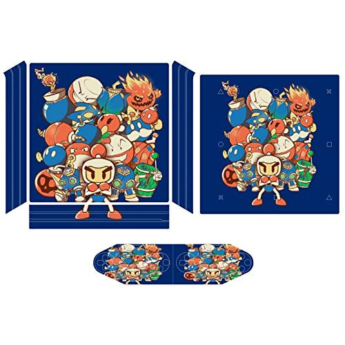 Bomberman The Ultimate Bomb Mashup Compatible with PS4 Pro controller and console skin sticker protective cover wireless wired gamepad controller