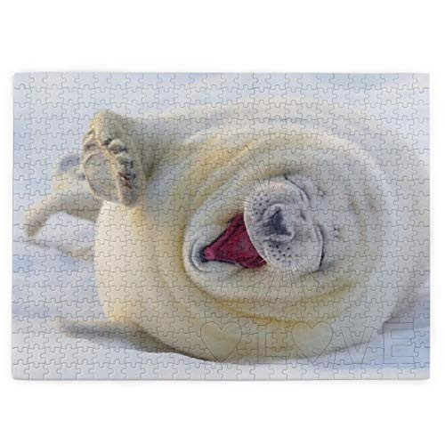 White Seal Puzzles for Adults 520 Piece Jigsaw Puzzles Challenging 520 Piece Puzzle Educational Family Game DIY Mural Toys Gift for Adults Kids Teens Jigsaw Puzzles