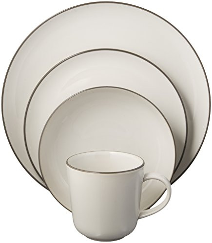 Gordon Ramsay 4-Piece Bread Street Dinnerware Set, White