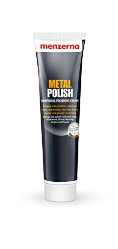 Menzerna Metal Polish Universal Polishing Cream -cleans and polishes stainless steel  aluminium  chrome  brass  copper  silver and plastics-