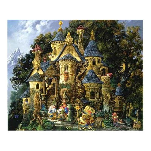 College of Magical Knowledge 1500 pc Castle Jigsaw Puzzle by Sunsout