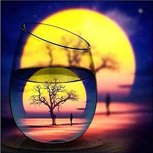 QLCUY Cross Stitch Embroidery Starter Kits Stamped Beginners Embroidery Sunset Tree 16x20inch Kids or Adults Pre-Printed Fabric DIY Embroidery Crafts Needlepoint Kit Cross Stitch Home Decor 11CT QLCUY Cross Stitch Embroidery Starter Kits Stamped Beginners Embroidery Sunset Tree 16x20inch Kids or Adults Pre-Printed Fabric DIY Embroidery Crafts Needlepoint Kit Cross Stitch Home Decor 11CT