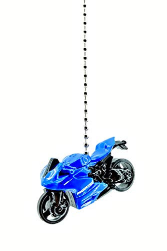 Ducati 1199 Panigale Motorcycle Diecast Ceiling Fan Light Pull Chain Ornament -Ducati Panigale Blue Black 157-