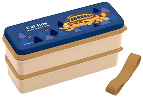 Skater with a seal lid lunch box Totoro Cat Bus 630ml SSLW6