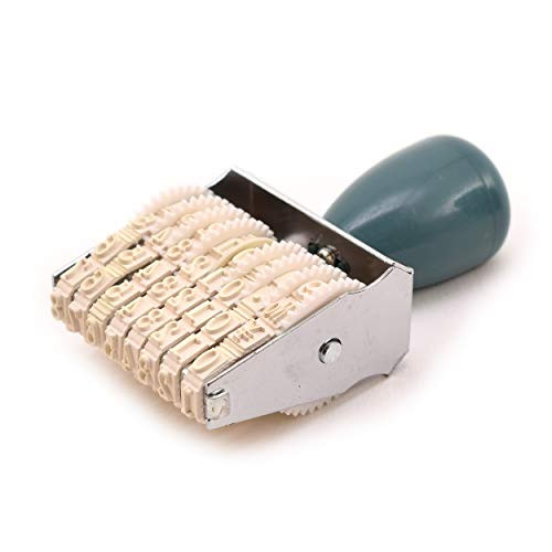 8 Digits Rubber Number Stamp Date Stamp Office Stamp Rotating Stamp
